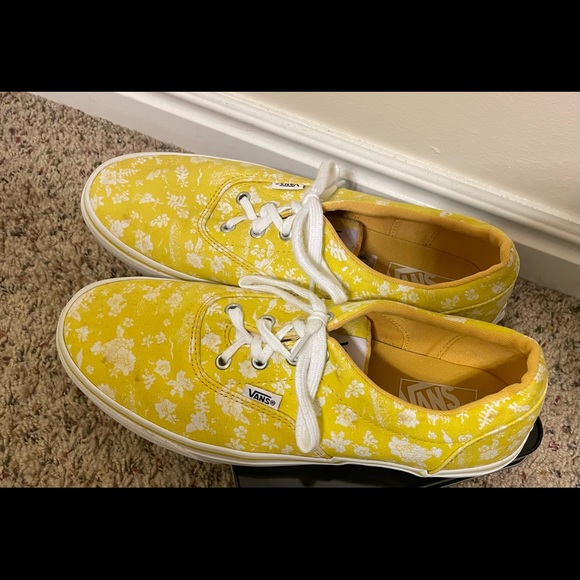 sunshine yellow vans